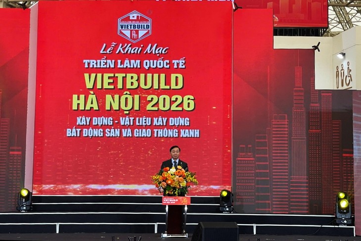 2026年第一次越南国际建筑建材及家居产品展览会在河内开幕 - ảnh 2