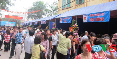 Thanh Tri village holds steamed rice pancake making contest - ảnh 1