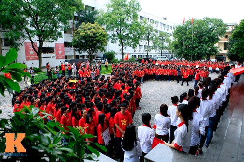 Hanoi Foreign Trade University shapes Vietnamese map to affirm national ocean sovereignty  - ảnh 1