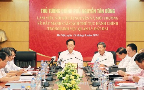 Prime Minister urges to comprehend mechanism for Land Law enforcement - ảnh 1