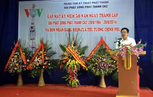 50th anniversary of radio transmission station CK 2 marked  - ảnh 2