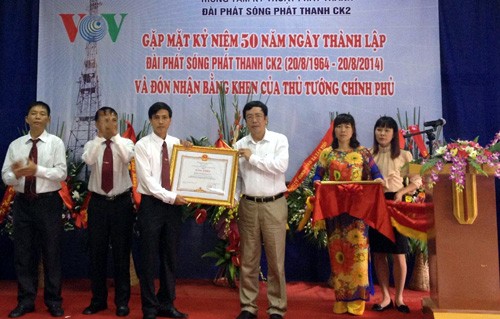 50th anniversary of radio transmission station CK 2 marked  - ảnh 1