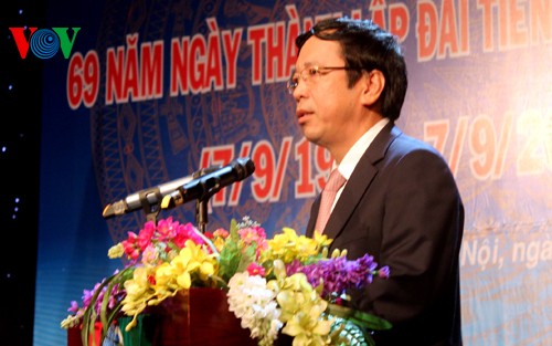 VOV celebrates 69th anniversary  - ảnh 1