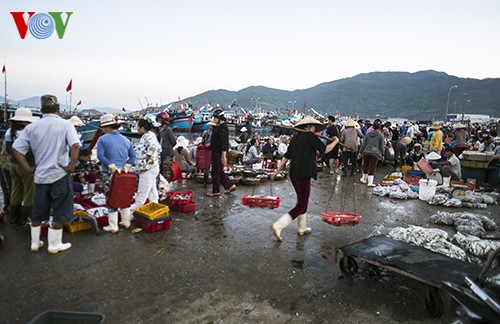 Tho Quang fishing port in spring  - ảnh 16