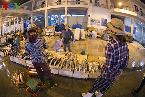 Tho Quang fishing port in spring  - ảnh 7