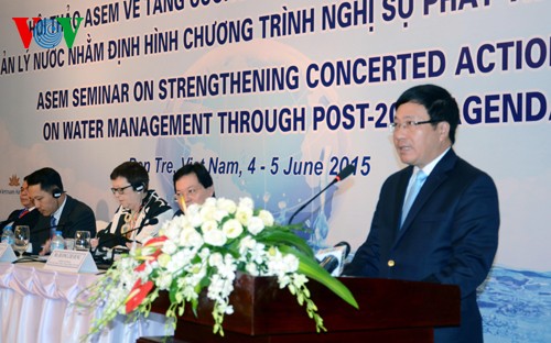 ASEM seminar on water management closes in Ben Tre - ảnh 1