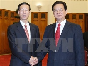 PM welcomes Chinese Vice Premier - ảnh 1