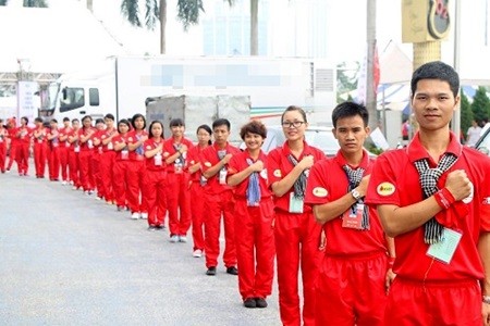 Blood donation “Red Journey” campaign held in Ly Son  - ảnh 1