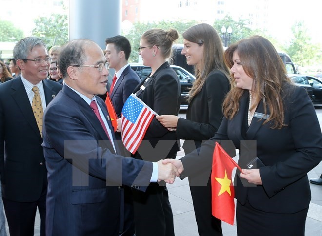 NA Chairman Nguyen Sinh Hung visits Boston, Massachusetts - ảnh 1