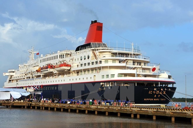 SEA, Japanese youth ship anchored in HCMC - ảnh 1