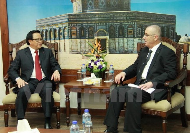 Party delegation visits Middle East - ảnh 1