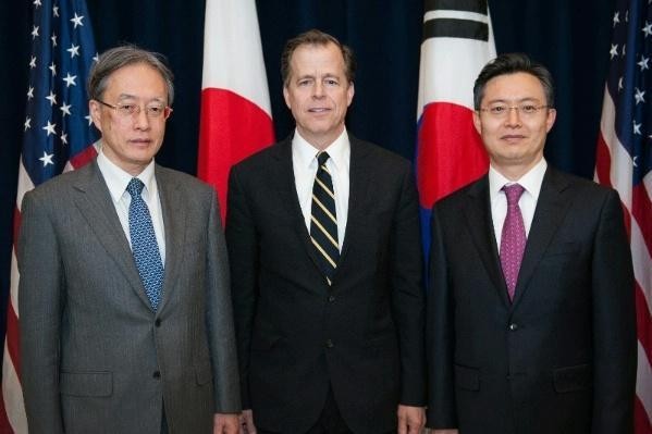 Trilateral talks on DPRK held - ảnh 1