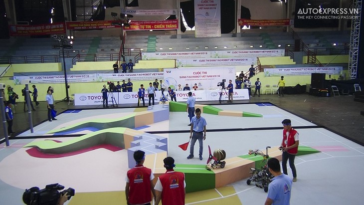 2016 Vietnam Robocon final round begins in Ninh Binh - ảnh 1