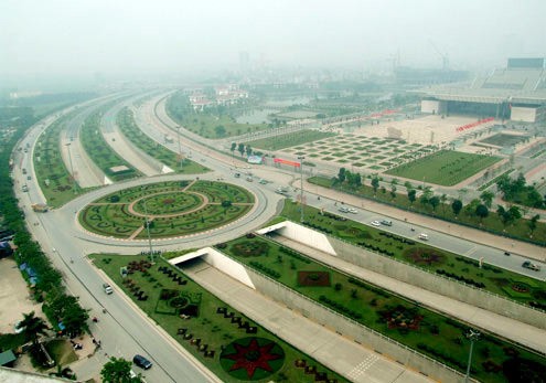 Hanoi to plant thousands of trees along Thang Long avenue - ảnh 1