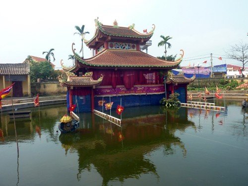 Water puppetry of Nguyen village, Thai Binh province - ảnh 1