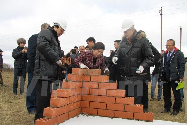 Work starts on TH True Milk complex in Russia - ảnh 1