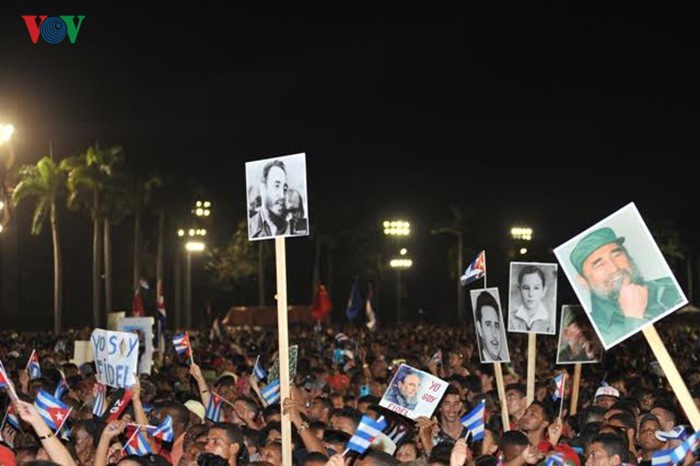 The memorial service of Cuban leader Fidel Castro - ảnh 2