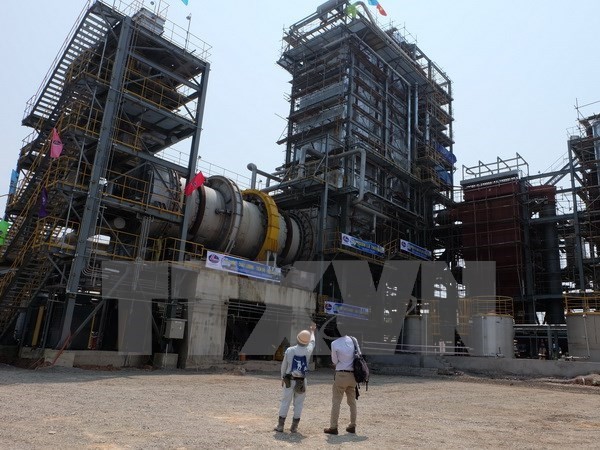 First industrial waste power generation plant inaugurated - ảnh 1