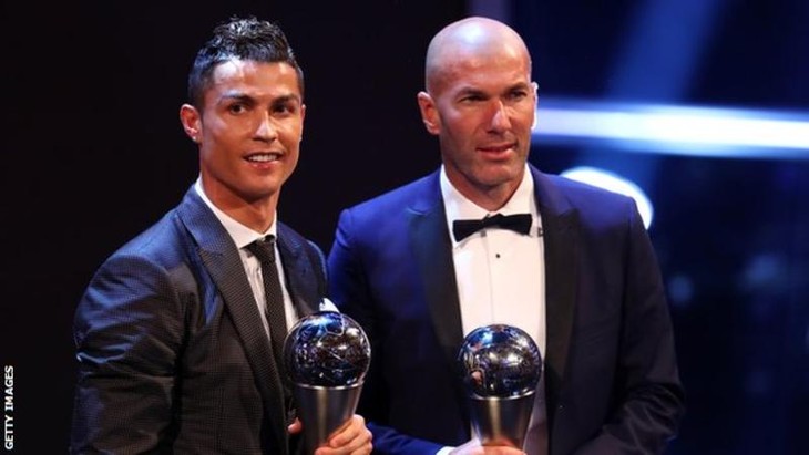 Cristiano Ronaldo wins Fifa best male player award - ảnh 1