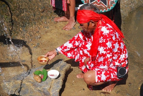 Water resource worship of the Ede - ảnh 1