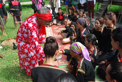 Water resource worship of the Ede - ảnh 4