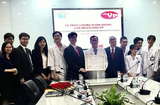 Cho Ray hospital meets Westgard Sigma testing standards - ảnh 1