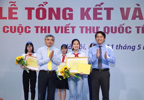 Winners of Children International Letter-Writing Competition awarded - ảnh 1