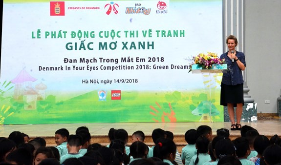 Denmark’s painting competition for Vietnamese children kicks off - ảnh 1