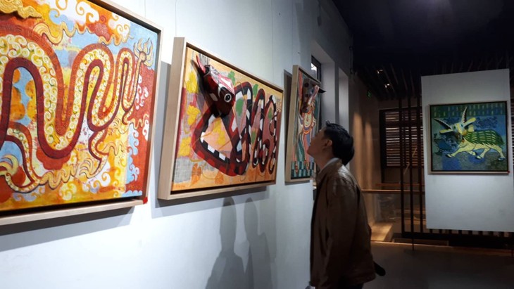 12 Zodiac animals featured in Ngo Ba Cong’s exhibit - ảnh 1