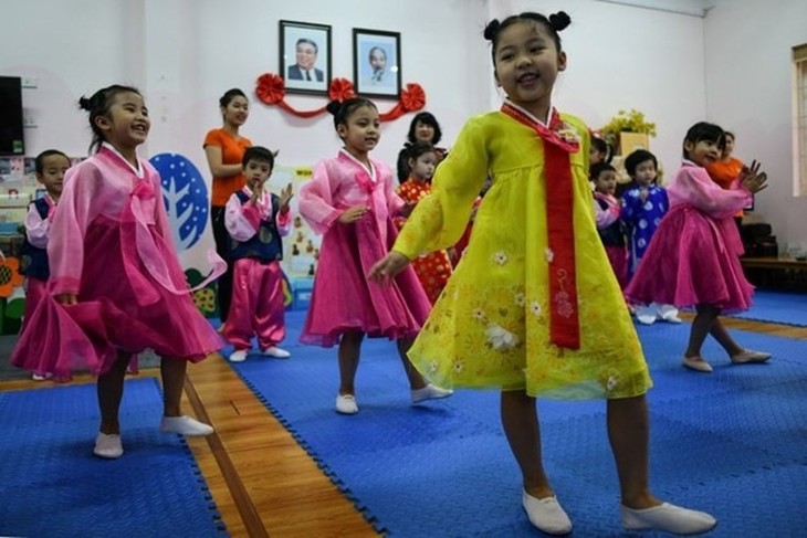 Viet Trieu Friendship Kindergarten, a symbol of solidarity - ảnh 2