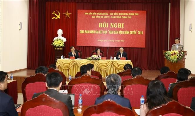 Mass mobilization workshop reviews activities in 2019 - ảnh 1