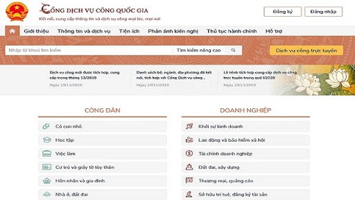 More online public services added on National Public Services Portal - ảnh 1