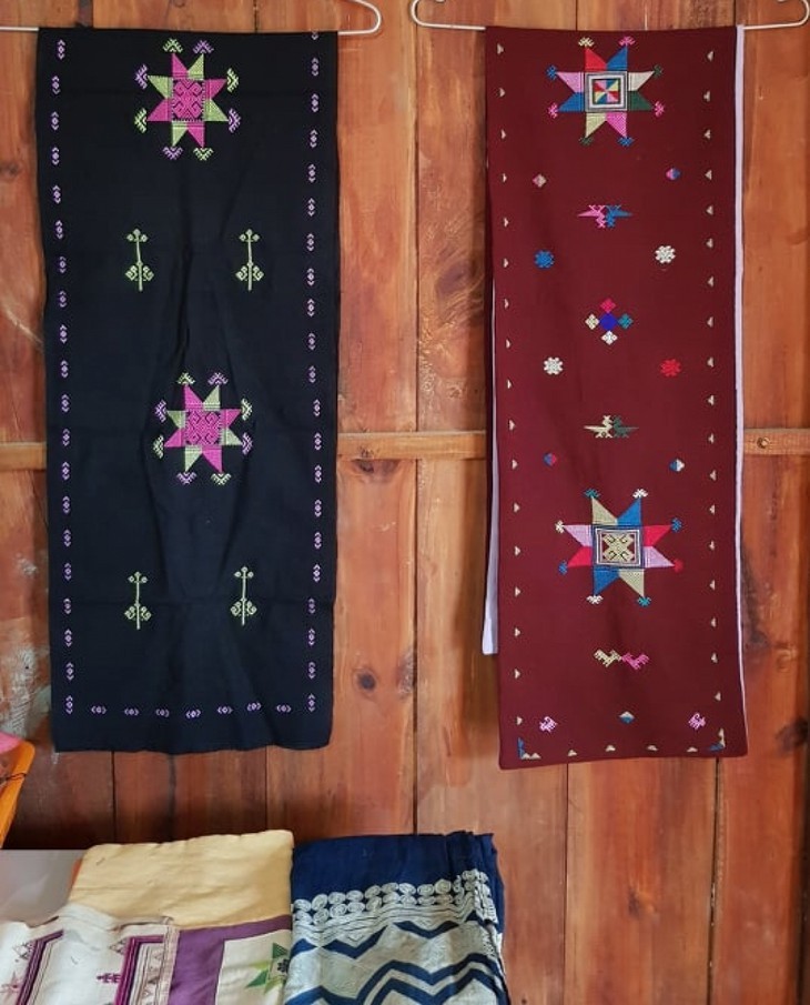 Brocade weaving of the Dao Tien group - ảnh 3