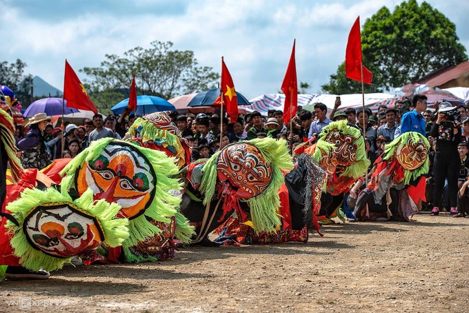 Lion-cat dance – an intangible cultural heritage of Lang Son - ảnh 1