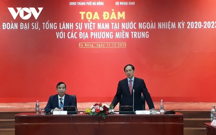 Vietnam diplomatic missions join efforts with provinces in international integration - ảnh 1