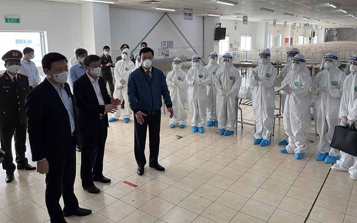 Industrial zones strengthen pandemic measures - ảnh 1