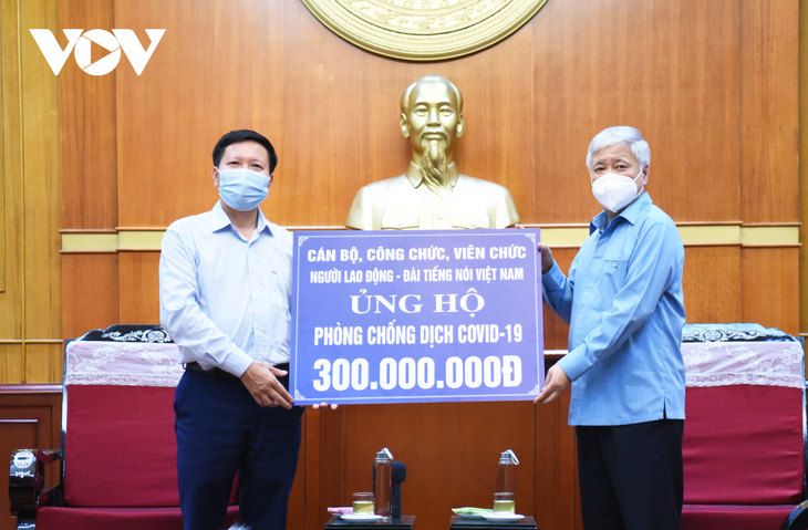 VOV contributes 13,000 USD to COVID-19 Fund   - ảnh 1