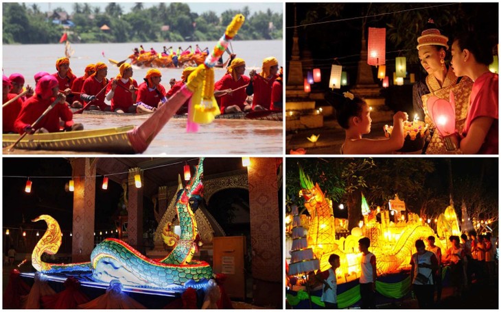 Laos’s Boun Ork Phansa Festival    - ảnh 1