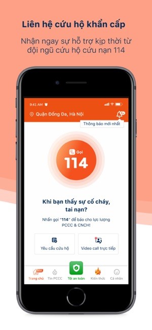 Fire alarm 114 app introduced nationwide - ảnh 1