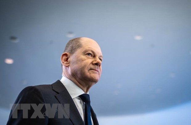 German Chancellor Olaf Scholz begins visit to US - ảnh 1