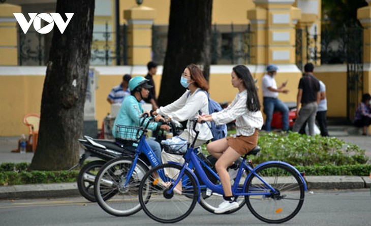 Hanoi to pilot public bike service - ảnh 1