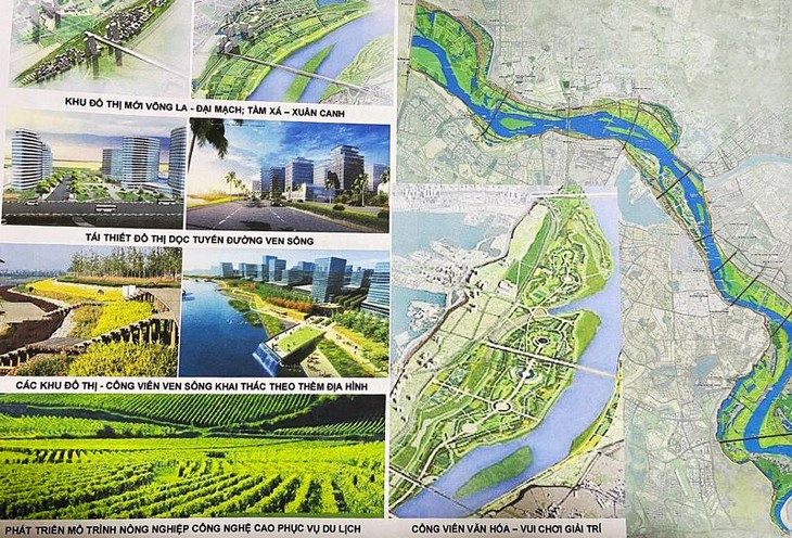 Hanoi to build six new residential areas on Red River banks - ảnh 1