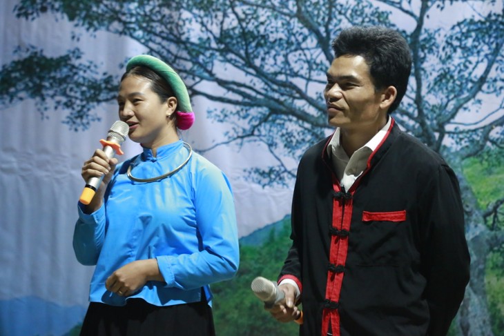 Soóng Cọ ​Singing Festival highlights San Chi ethnic minority culture - ảnh 2