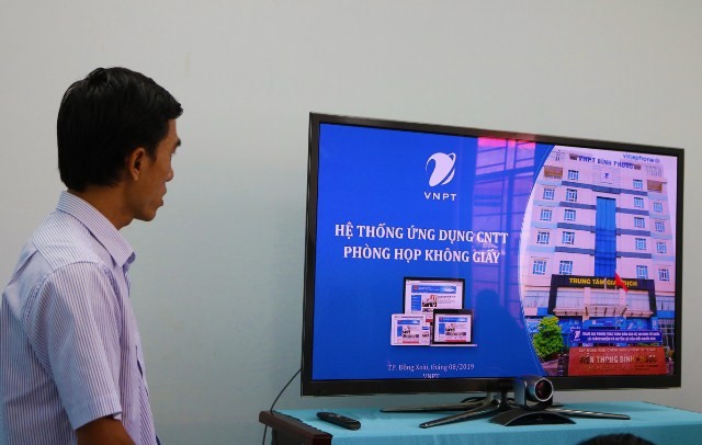 VNPT e-Cabinet aims to build Vietnam’s e-government - ảnh 1