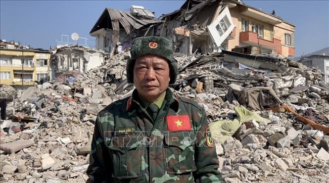 Vietnam People’s Army rescue team successfully completes mission in Turkey - ảnh 1