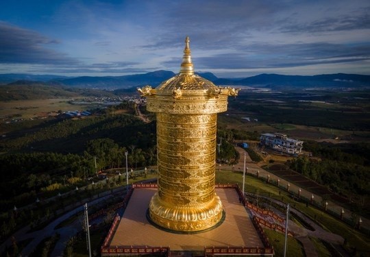 Samten Hills Dalat spiritual, cultural tourist attraction inaugurated - ảnh 1