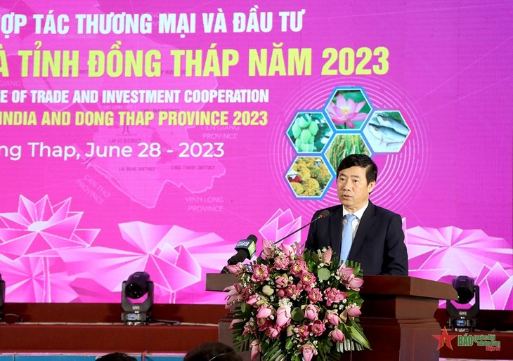 Dong Thap introduces itself as an attractive destination for Indian investors - ảnh 1