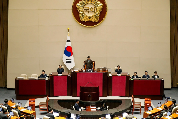 South Korea court begins President Yoon's impeachment trial - ảnh 1