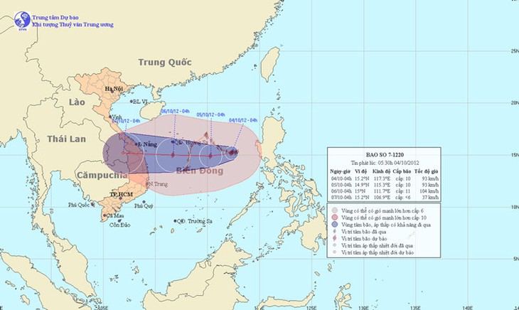 Les localités du Centre font face au typhon Gaemi - ảnh 1