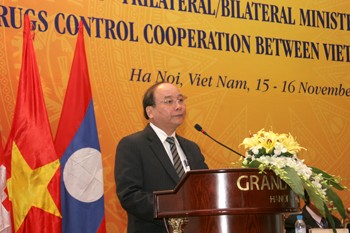 Coopération Vietnam-Laos-Cambodge dans la lutte anti-drogue  - ảnh 1